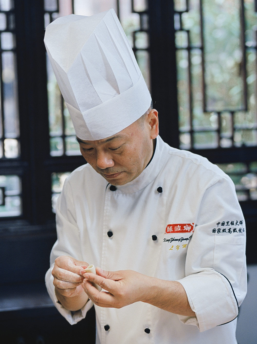 Chef uniform sm department store top